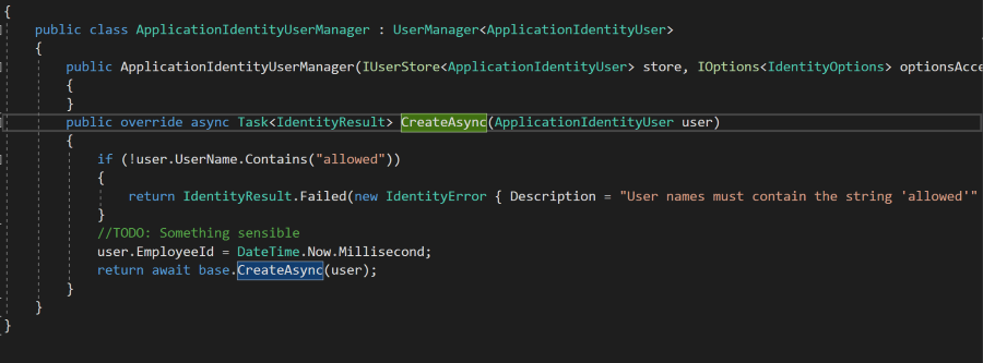 Hooking into the registration process allows for customisation, and integration with other parts of the system