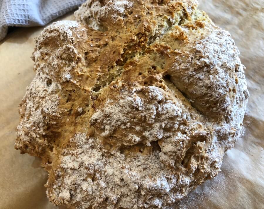 Soda bread, a quick bake that's good with soup