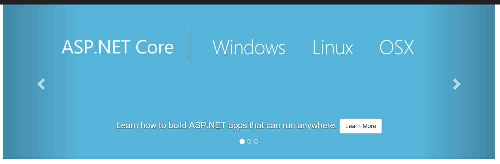 As this post is pretty codey and technical there's not really any other option than to drop in a screen-grab of part of the ASP.NET Core MVC template!